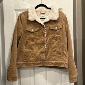 Thread & Supply Sherpa-Lined Women’s Corduroy Jacket